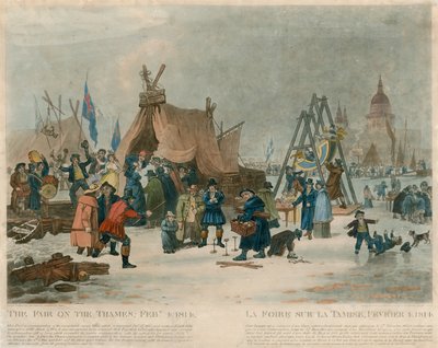 Messen ved Themsen, 4. februar 1814 af English School