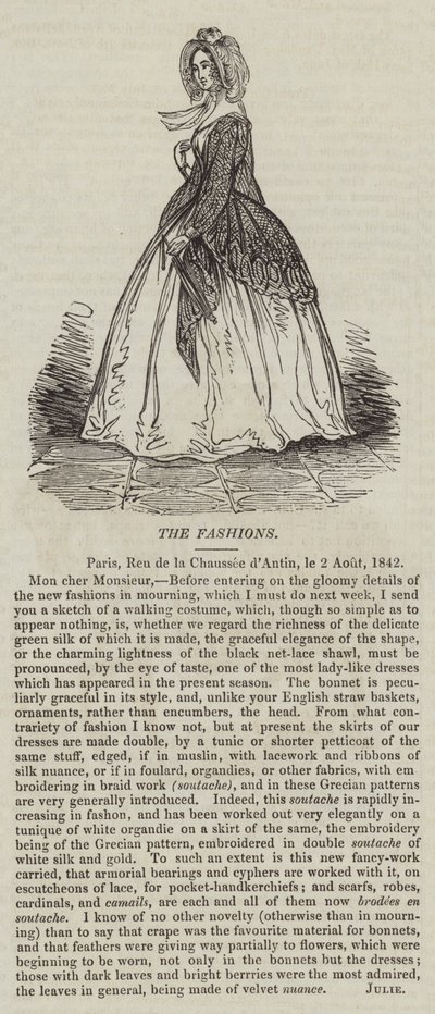 The Fashions (gravering) af English School