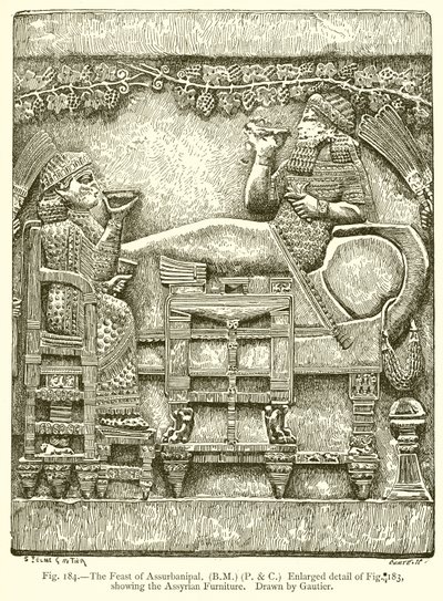 Festen i Assurbanipal af English School