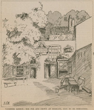 The Fox and Crown, Highgate, London von English School