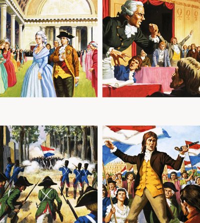 Den franske revolution af English School