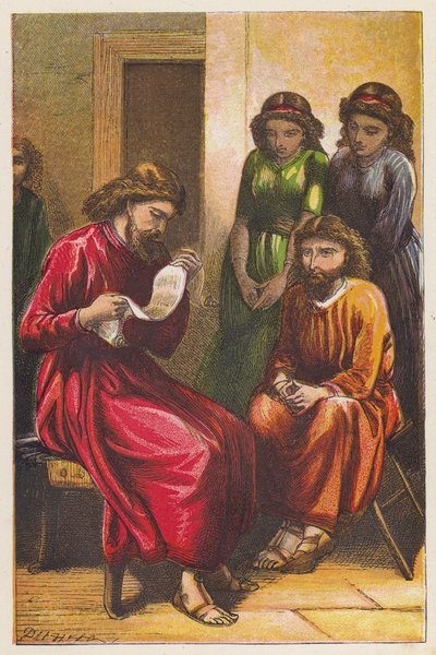 The Friend (farvelitografi) af English School