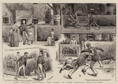 Die Generalwahl, die Geschichte einiger Amateur-Plakatierer von English School