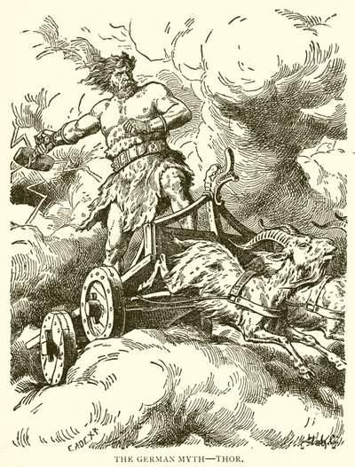 Den tyske myte - Thor af English School