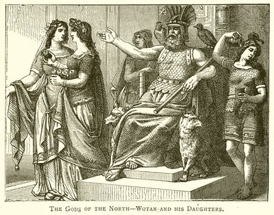 Nordens guder - Wotan og hans døtre af English School