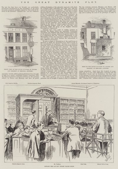 The Great Dynamite Plot (gravering) af English School