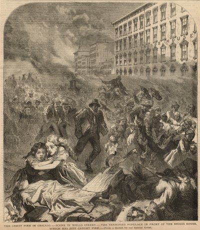 Den store brand i Chicago af English School