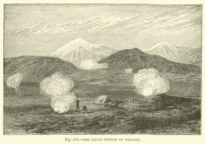 The Great Geyser of Iceland  af English School