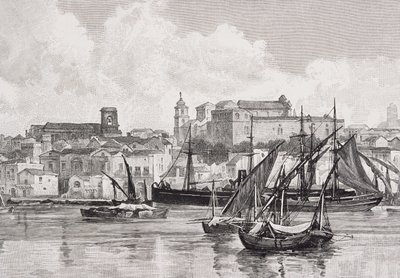 The Harbour, Brindisi, Italien, fra 