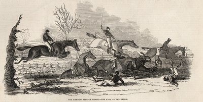 The Harrow Steeple Chase: The Fall at the Brook, fra 