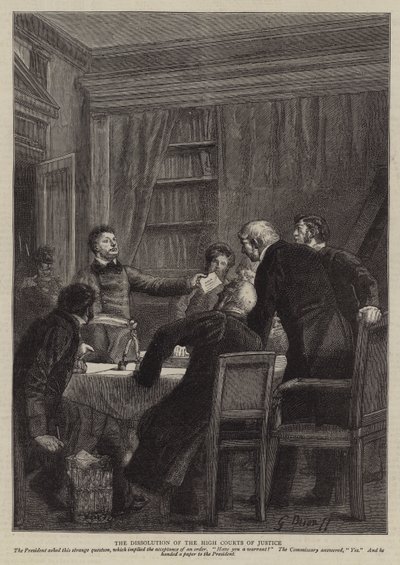 Historien om en forbrydelse, et øjenvidnes vidnesbyrd af English School