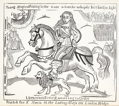 The History of the Blind Beggar of Bethnal Green, illustration fra Chapter-books of the Eighteenth Century af John Ashton, pub. 1882 af English School