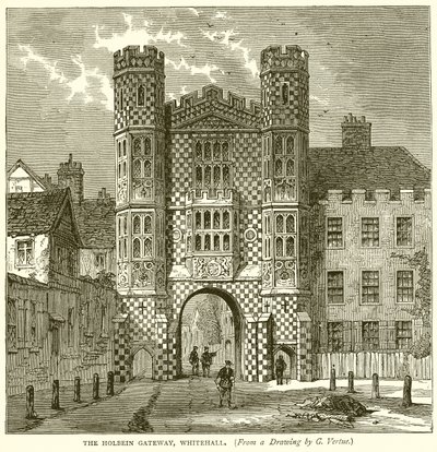 Holbein Gateway, Whitehall af English School