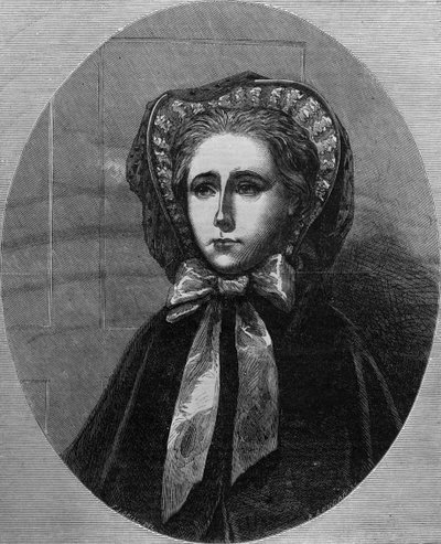 Den Hon. Mrs Yelverton, 1861 (avispapir) af English School