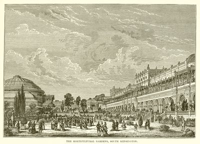 The Horticultural Gardens, South Kensington af English School