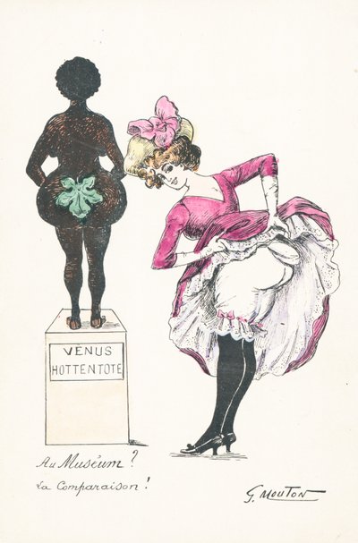Hottentotten Venus af English School