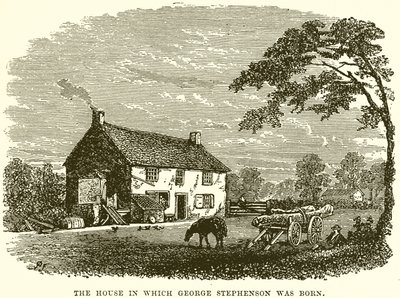 Huset, hvor George Stephenson blev født af English School