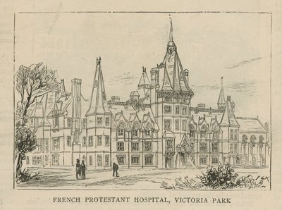 Die Hugenotten in England: Französisches protestantisches Krankenhaus, Victoria Park von English School