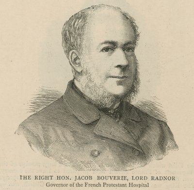 Huguenotterne i England: The Right Honorable Jacob Bouverie, Lord Radnor af English School