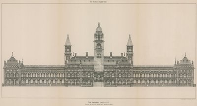 The Imperial Institute: Design af Aston Webb og E Ingress Bell af English School