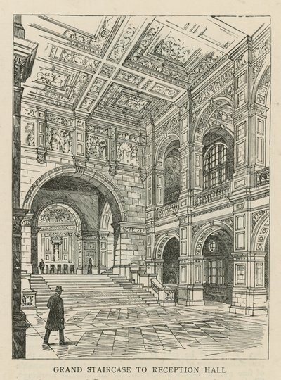The Imperial Institute: Stor trappe til receptionen af English School