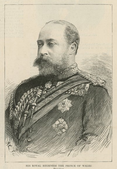 The Imperial Institute: Hans Kongelige Højhed Prinsen af Wales, præsident af English School