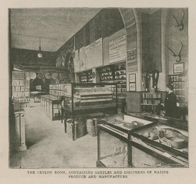 The Imperial Institute: The Ceylon Room af English School