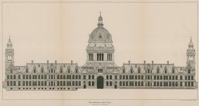 The Imperial Institute, designet af A W Blomfield af English School