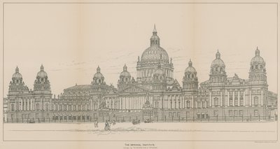 The Imperial Institute, designet af TN Deane og TM Deane af English School