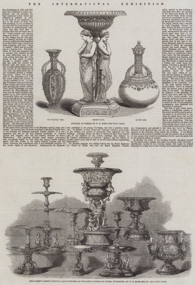 Den internationale udstilling (gravering) af English School