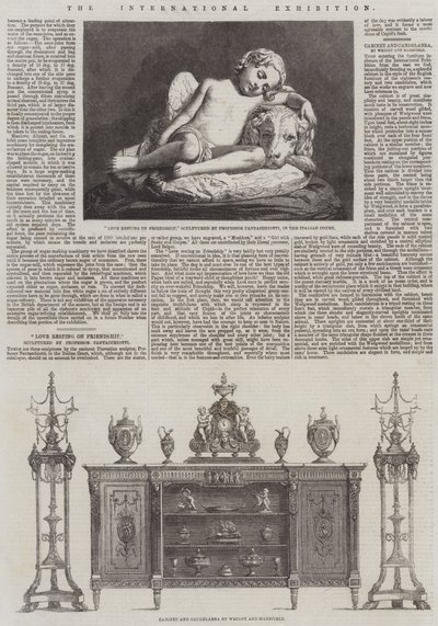 Den internationale udstilling (gravering) af English School