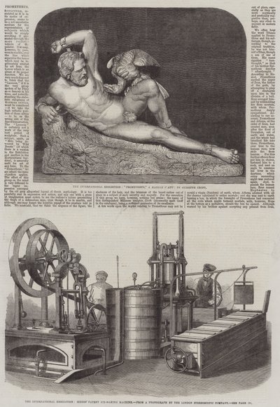 Den internationale udstilling (gravering) af English School