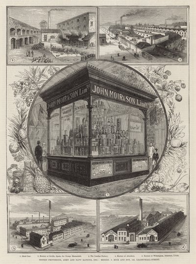 Den Internationale Sundhedsudstilling: Proviant i dåse af English School