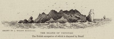 Die Insel Trinidad (Stich) von English School