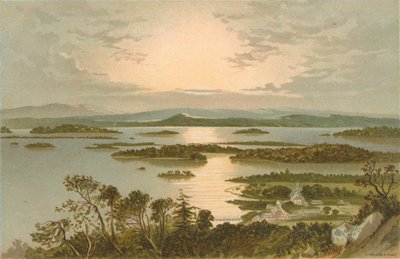Øerne, Loch Lomond - Fra oven Luss af English School
