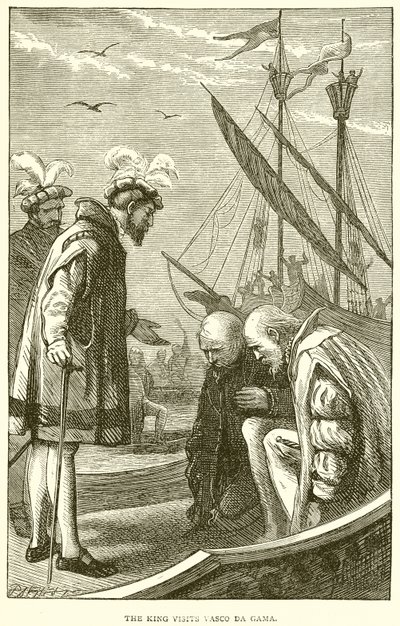 Kongen besøger Vasco da Gama af English School