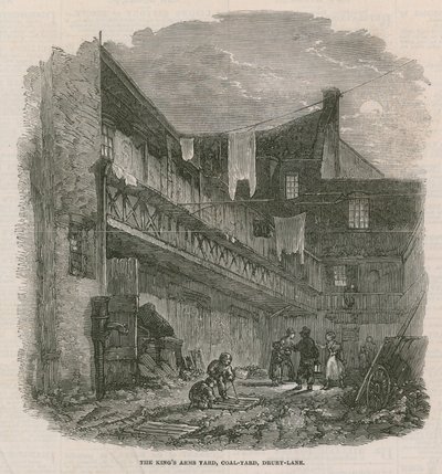The Kings Arms Yard, Coal Yard, Drury Lane af English School