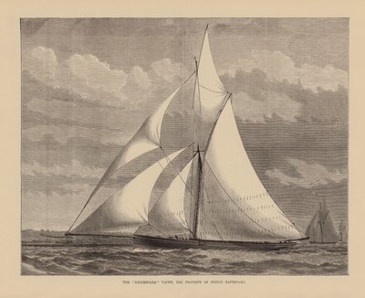 Yachten "Kriemhilda", prins Batthyany