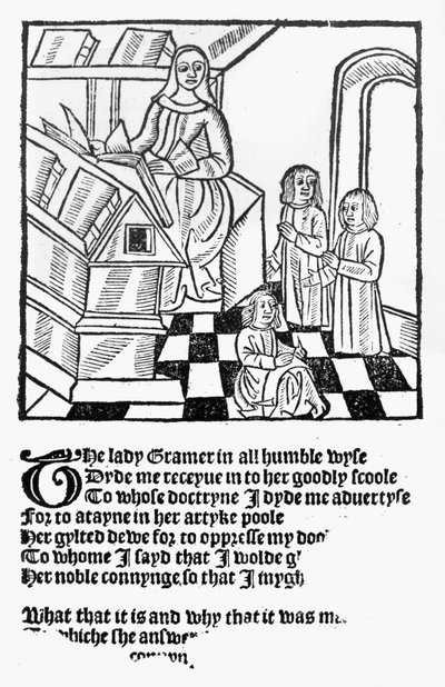 Die Dame Grammatik von English School