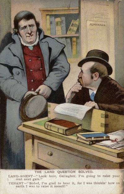 Landspørgsmålet løst af English School