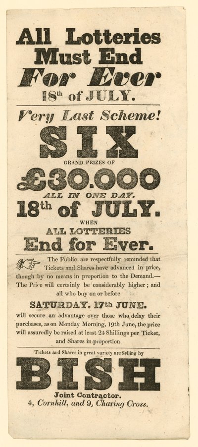 Det sidste lotteri af English School