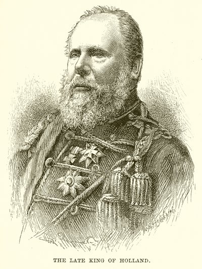 Den afdøde konge af Holland af English School