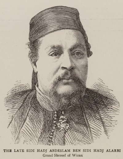 Thalat Sidi Hadj Abdessalem Ibn Sidi Hadj Al-Arabi (gravering) af English School