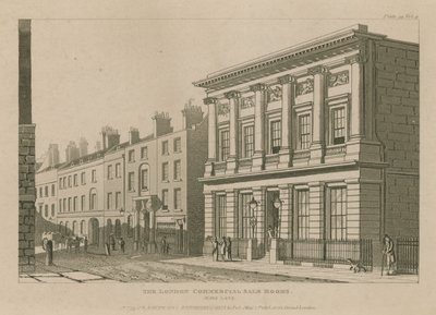 The London Commercial Sale Rooms af English School