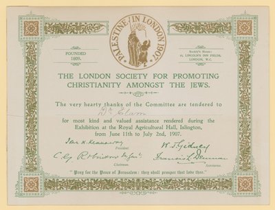 London Society for Promoting Christianity blandt jøderne af English School
