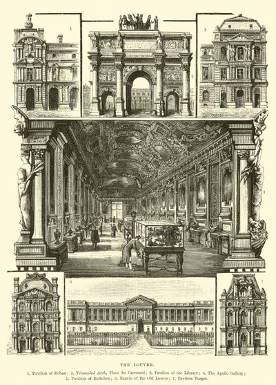 Louvre af English School