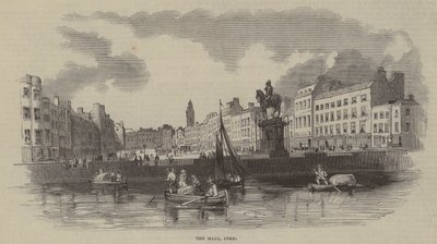 The Mall, Cork (Gravur) von English School