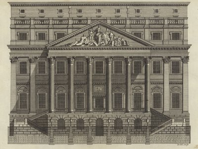 The Mansion House, City of London af English School