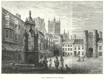 Der Marktplatz, Wells von English School