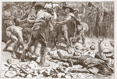 The Martyrdom of Constantine of Samosata, illustration fra 